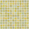 1 Inch Lemon Yellow Iridescent Recycled Glass Tile